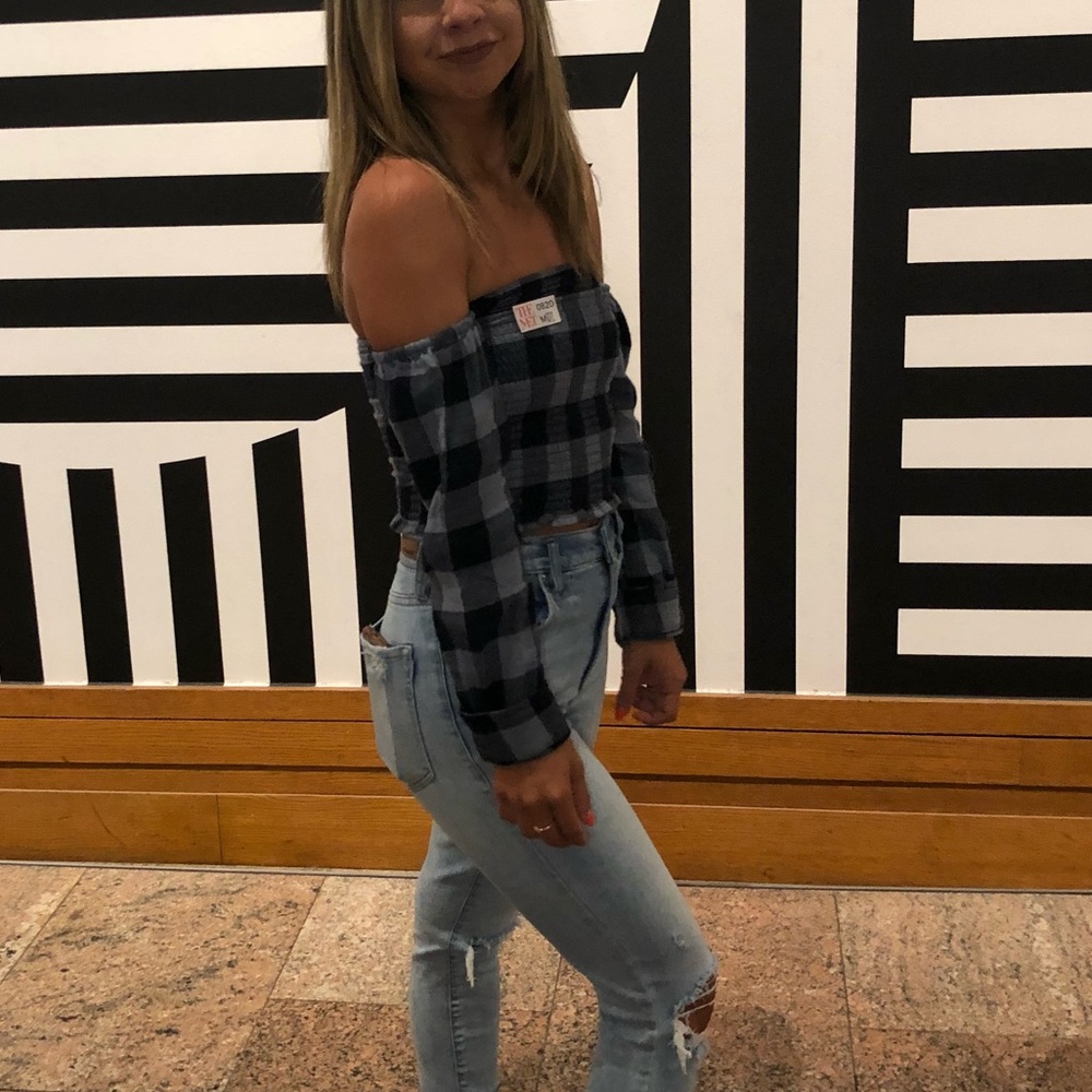 Picnic Blanket Off the Shoulder Top